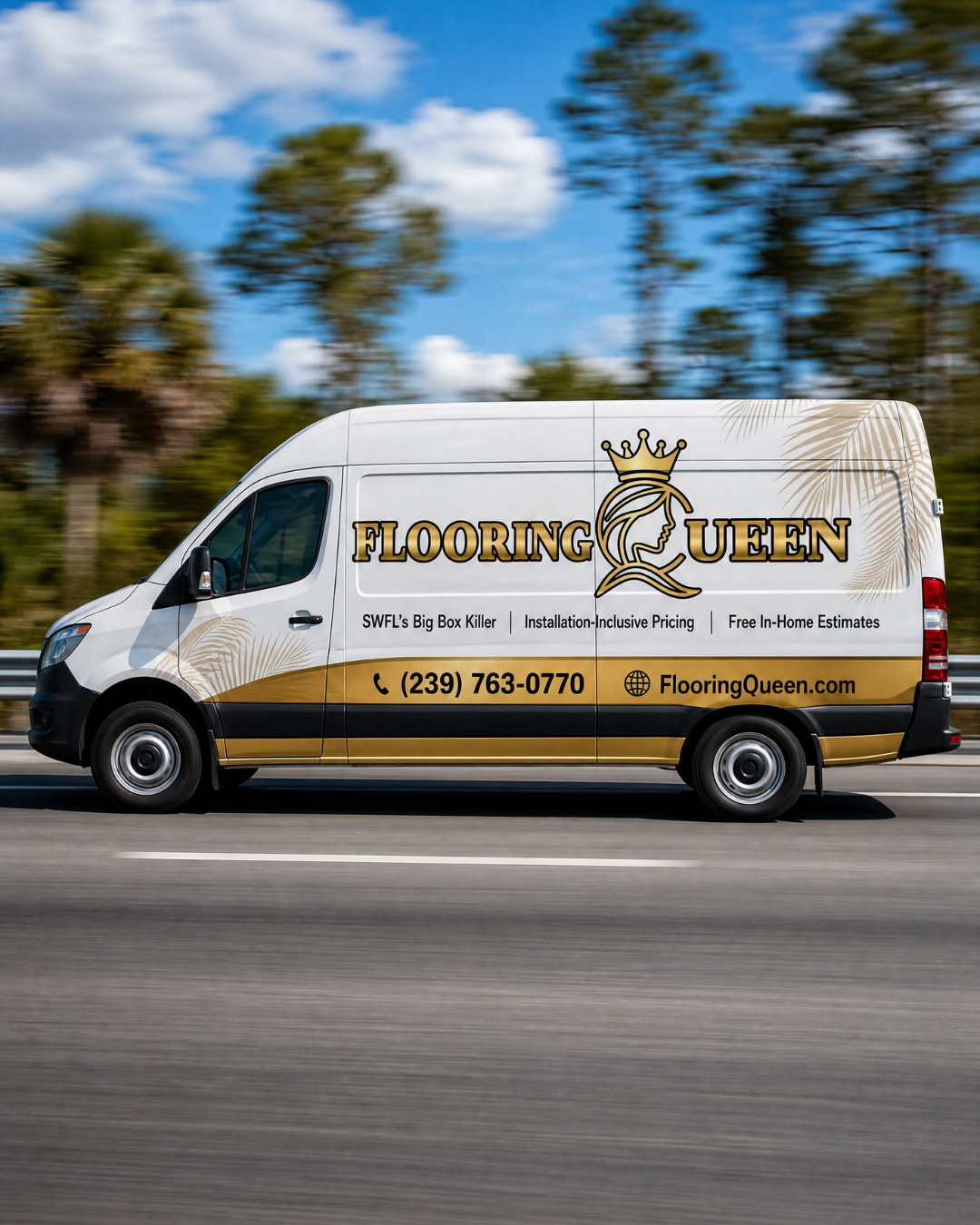 Flooring Queen showroom social post